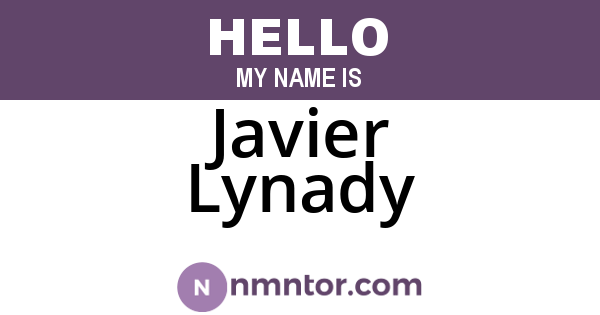 Javier Lynady