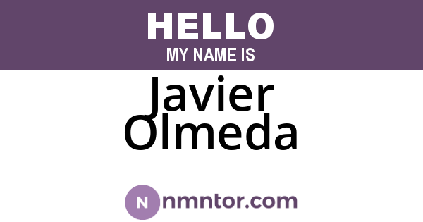 Javier Olmeda