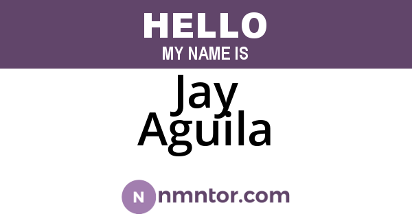 Jay Aguila