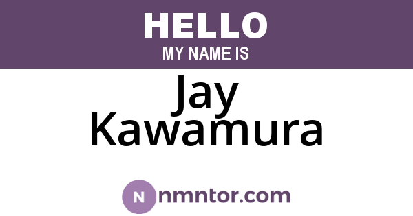 Jay Kawamura