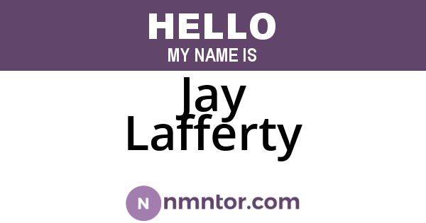 Jay Lafferty
