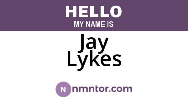 Jay Lykes