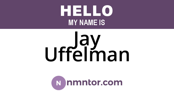 Jay Uffelman