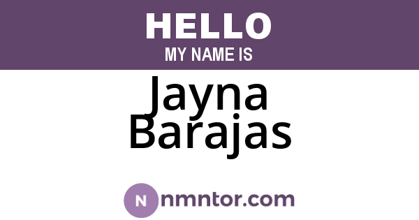 Jayna Barajas