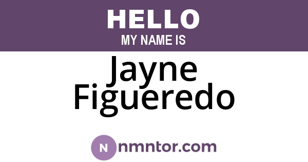 Jayne Figueredo