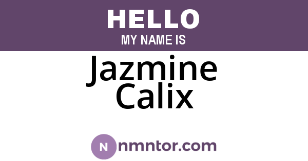 Jazmine Calix