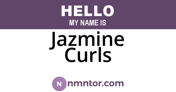 Jazmine Curls