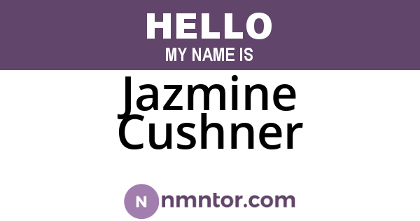 Jazmine Cushner