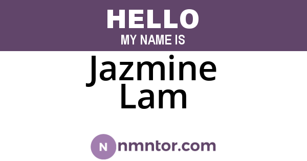 Jazmine Lam
