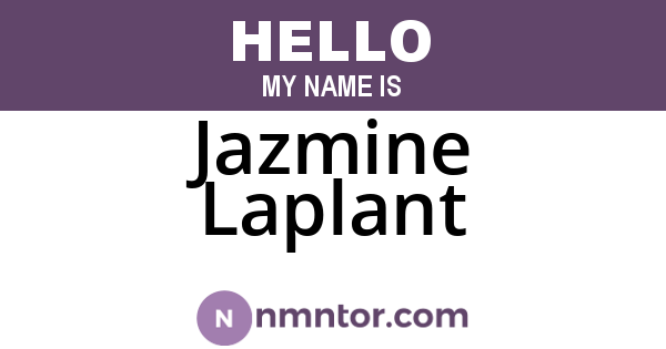 Jazmine Laplant