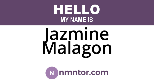 Jazmine Malagon