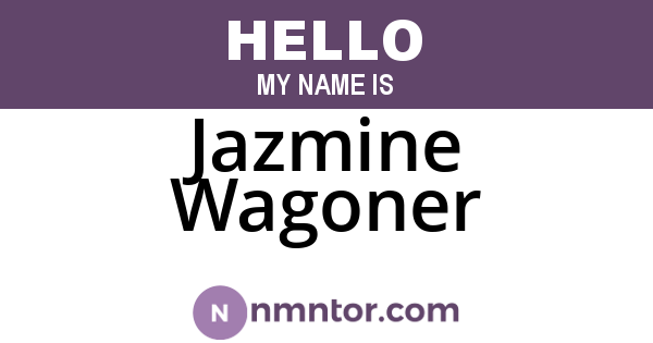 Jazmine Wagoner