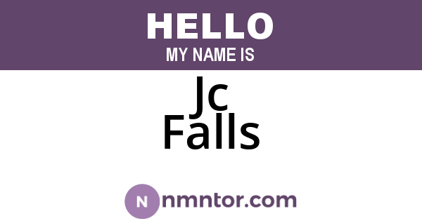 Jc Falls