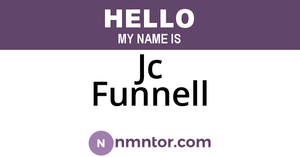 Jc Funnell