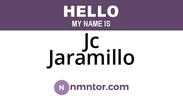 Jc Jaramillo