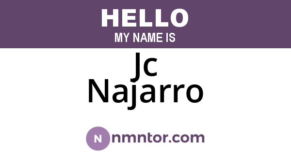Jc Najarro