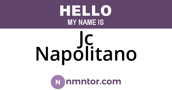Jc Napolitano