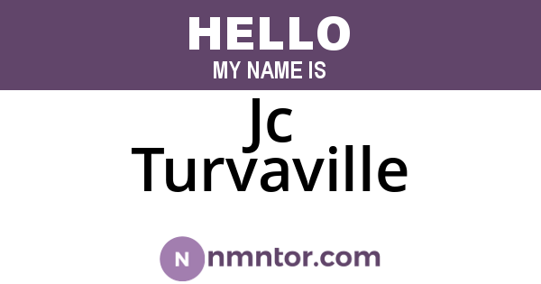 Jc Turvaville