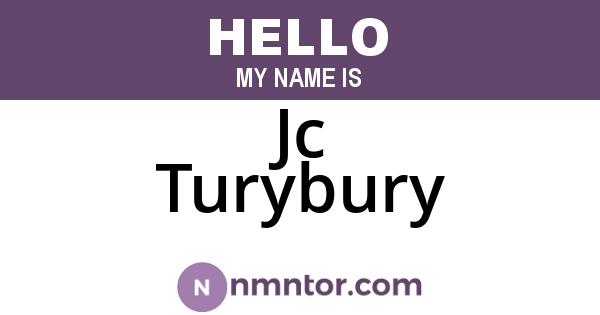 Jc Turybury