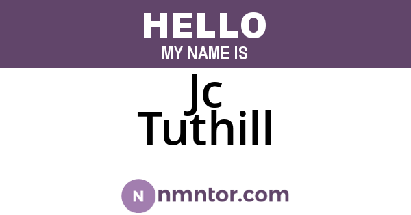Jc Tuthill