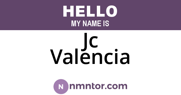 Jc Valencia
