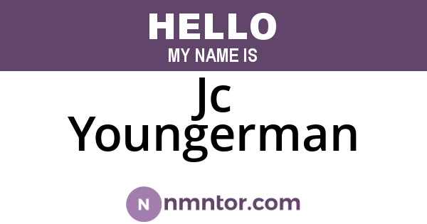 Jc Youngerman