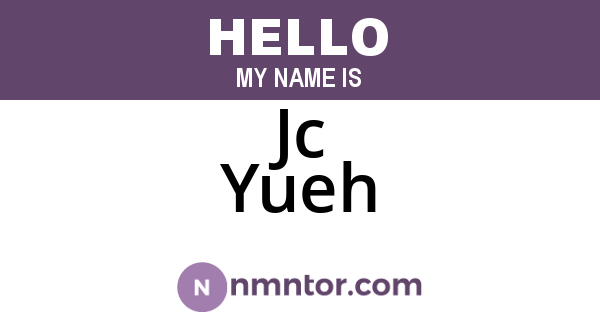 Jc Yueh