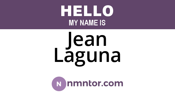 Jean Laguna