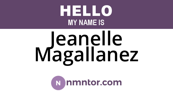 Jeanelle Magallanez