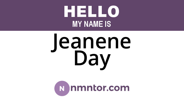 Jeanene Day