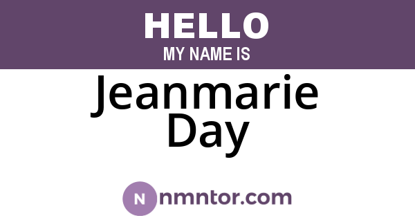 Jeanmarie Day