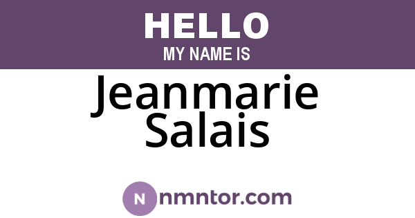 Jeanmarie Salais