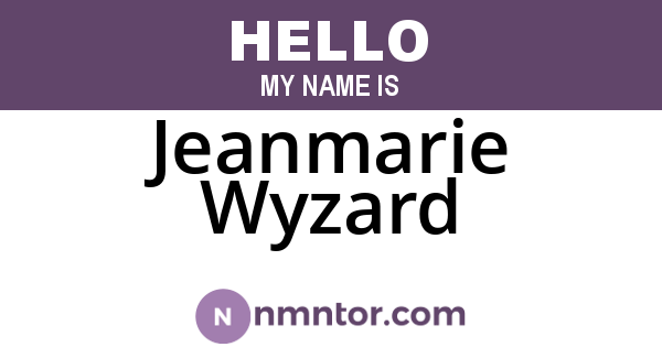 Jeanmarie Wyzard