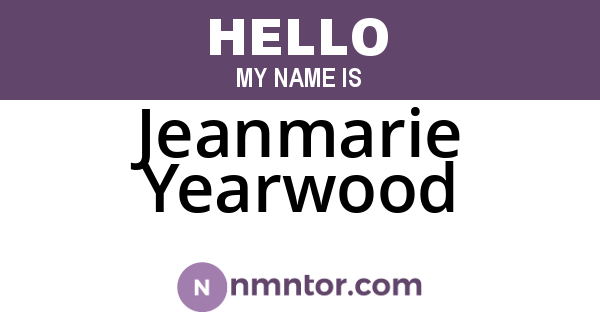 Jeanmarie Yearwood