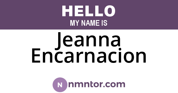 Jeanna Encarnacion
