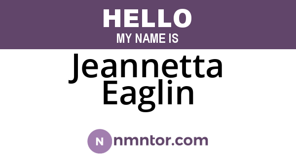 Jeannetta Eaglin