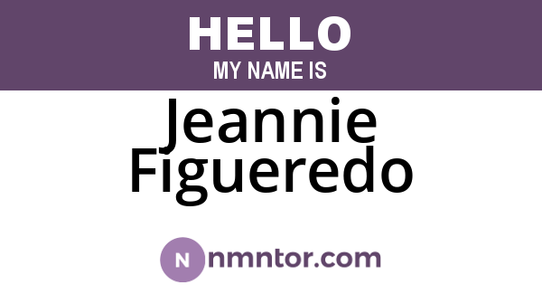 Jeannie Figueredo