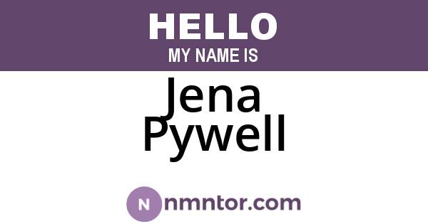 Jena Pywell
