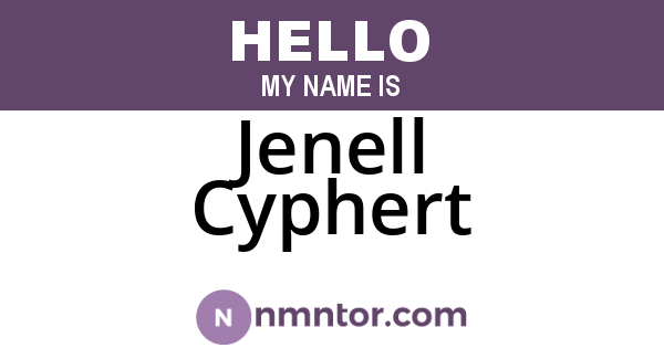 Jenell Cyphert
