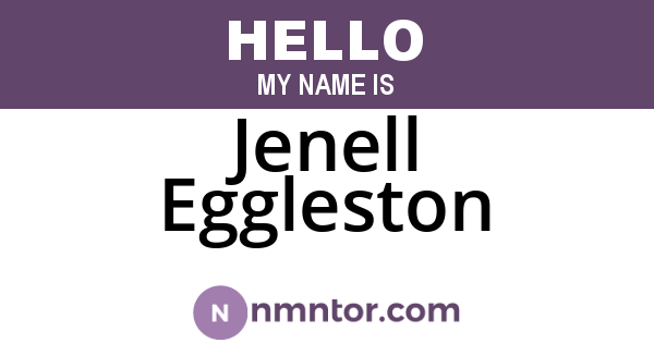 Jenell Eggleston