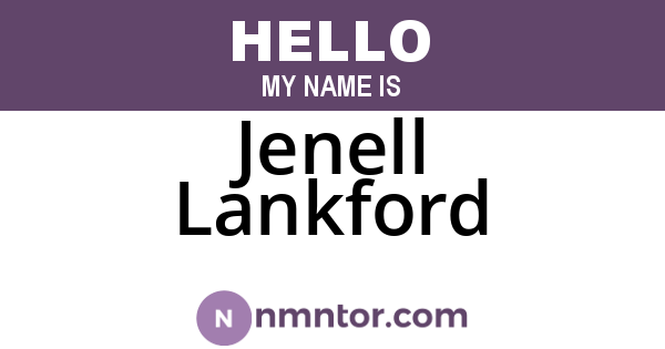Jenell Lankford
