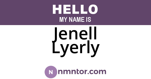 Jenell Lyerly