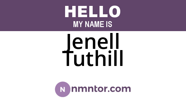 Jenell Tuthill