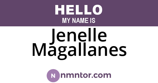 Jenelle Magallanes