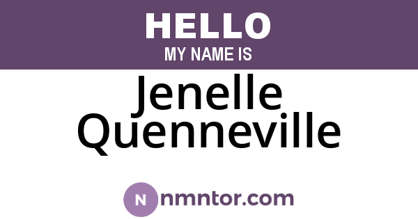 Jenelle Quenneville