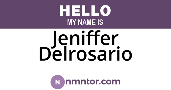 Jeniffer Delrosario