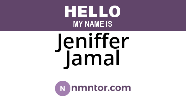 Jeniffer Jamal
