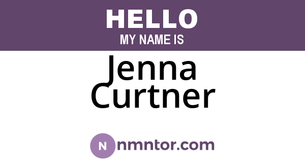 Jenna Curtner