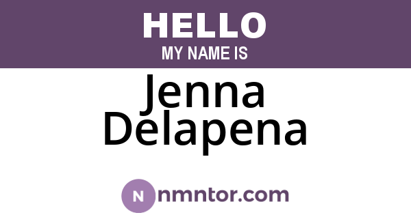 Jenna Delapena
