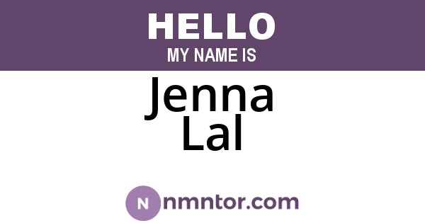 Jenna Lal